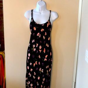 Graduated hem line dress